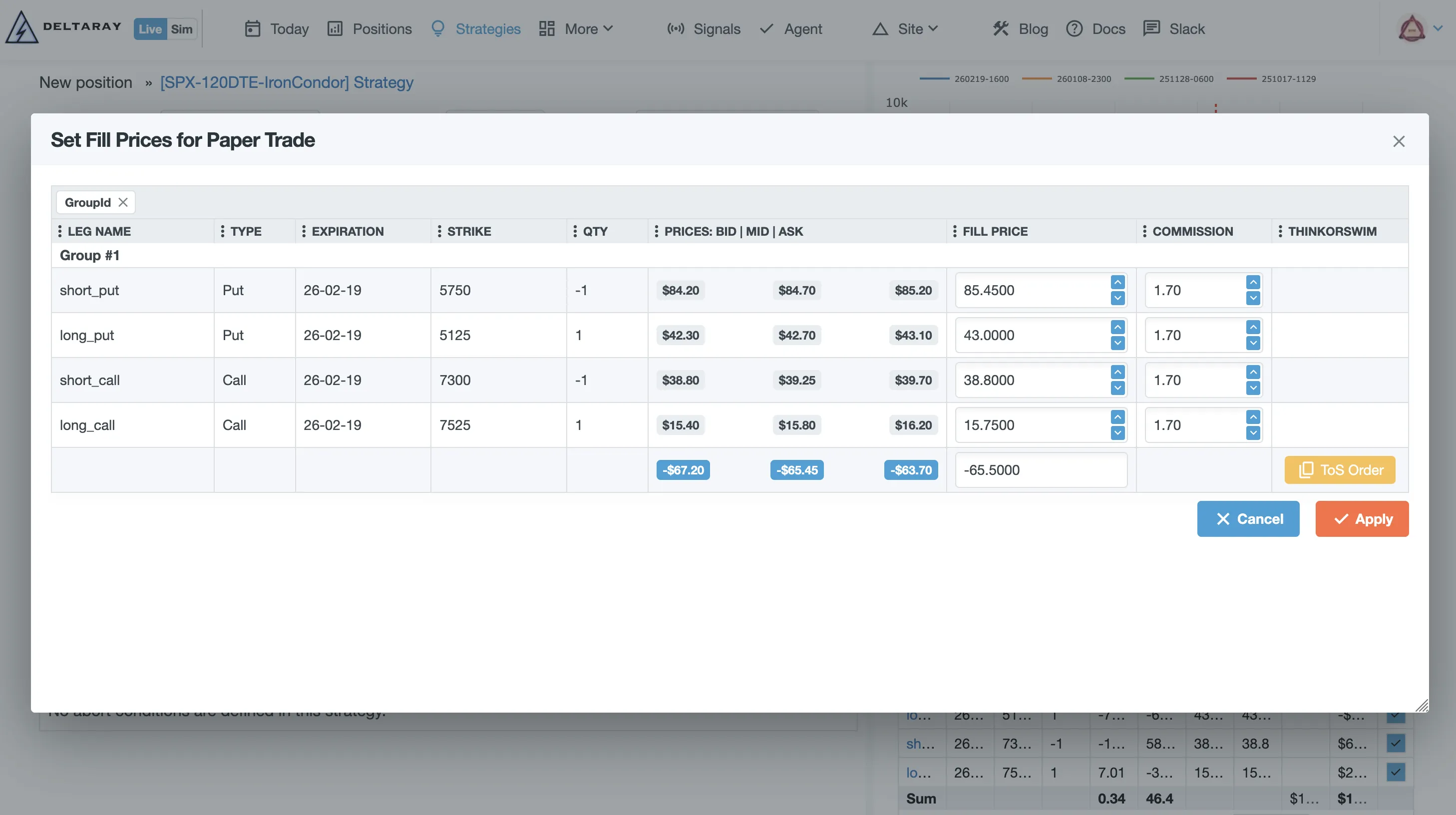 Other Brokerage via Paper Trading